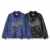 Vintage Old-School Leather Jumper