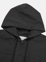 Active pigment hood jacket 4color