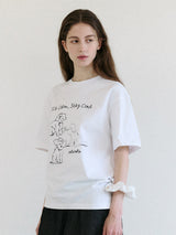 COOL FRIENDS PUPPY T-SHIRT WHITE