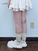 SS26 Printed Tights
