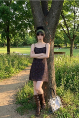 AETHER MOONFLOWER SLIP DRESS
