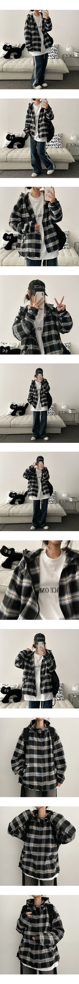 [S–XL] Lot String Track Wide Denim Pants