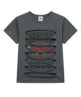 3ダメージ Tシャツ(dark grey)