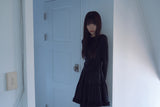 tutu jersey dress_black