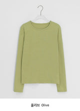 26SS★ [BAONHAUS] Ringchi Layered Span Round T-Shirt
