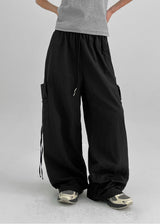 [MADE] Relais Nylon Ribbon Banding Pants