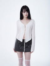 FAIRY STUD SKIRT[GRAY]