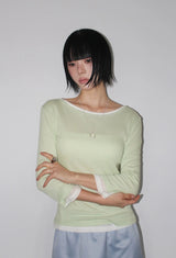 TENCEL LAYERED 3/4 TEE