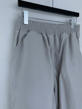 Offbeat Silver Ring Nylon Balloon Pants 2C
