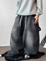 Catch Balloon Carpenter Basic Denim Pants 3color