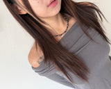 Twist Knot Steel Necklace