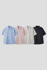 Shoden Washed ウエスタン半袖シャツ