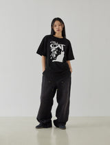 Hunter City Cat Tee (Black)