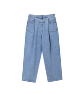Libern tuck denim pants