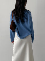 Gomez Satin Mermaid Long Skirt