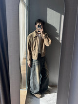BONE SUEIDE JACKET