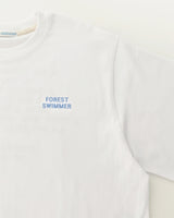 ア レタリングTシャツ,アイボリー