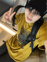 ブラリーレタリング半袖Tシャツ
