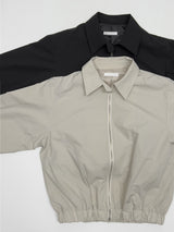 Comment Collar Loose Fit Wind Jumper