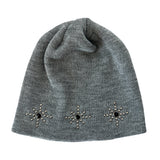 Starlight Round Stud Knit Beanie (6 colors)