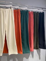 LMN Mild Corduroy Napping Banding Wide Pants (6 colors)