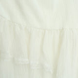 Ruffle Beads Ribbon Slip Dress 231837300