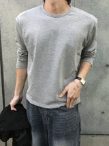 Cropped Panel Long Sleeve
