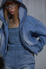 ZIPPER HOOD JACKET