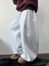 フォーマルバルーンサイドピンタックロングパンツ 🤍🩶🖤2SIZE/3COLOR