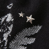 Egg Angel Beanie - BLACK