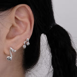 Mini Cosmic Duet piercing