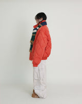Carrot Diamond Quilting Unisex High Neck Padding (100% Wellon)