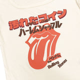 DC x The Rolling Stones JP Inspired Fit LS Baby Tee Tan