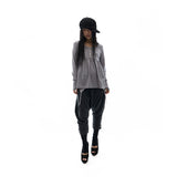 Capri Baggy Pants / Charcoal