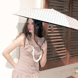 [UV 99.% カット]kenopi Sunshine Farmhouse 3-Folding Parasol - Chunky Brown
