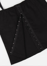 TWILL CORSET TOP