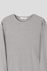リブクロップ長袖Tシャツ