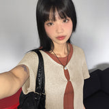 ラクビンテージフラワーフラワーストーンネックレス