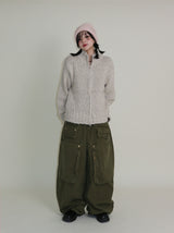 Boehm Boksarthy high neck two-way cardigan (outer)
