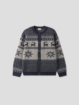 Cowichan round cardigan 3color