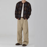 REVIVE ARGYLE CHECK CARDIGAN