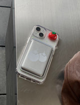 tomato magsafe wallet phone case