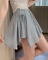 シミチェッカードミニスカート (With Underpants)