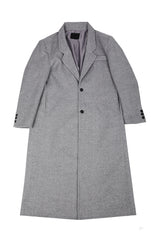 No.0983 wool 30 P line long COAT (3color)