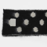 Rolls Dot Color Angora Fur Scarf