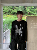 Shadow printing long sleeve
