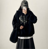 Polbit Vintage Printed Hoodie  [Fleece]