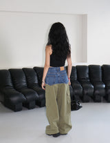 24SS Cropped Half Turtleneck Sleeveless T-Shirt