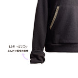 (2color) ドットフリースクロップフーディー