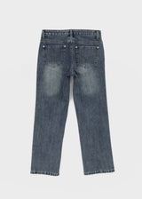 [MADE] Glot Low-Waist Crooked Denim Pants